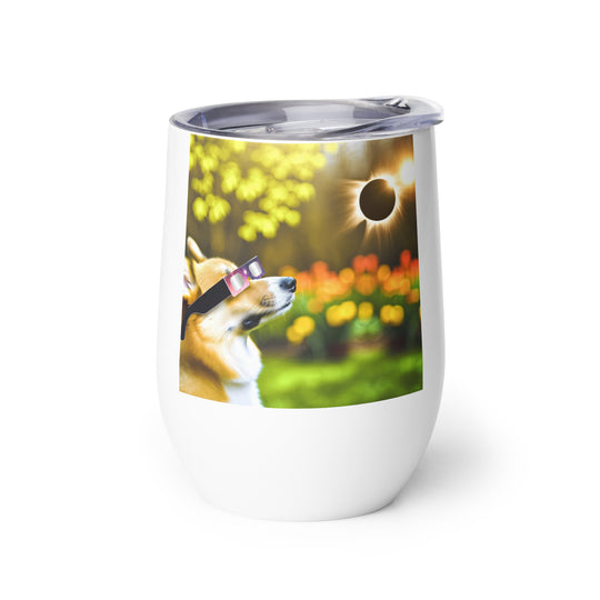 Pembroke Welsch Corgi Eclipse- Enamel Mug v2