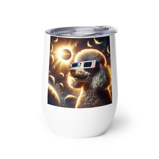 Poodle Eclipse- Wine tumbler