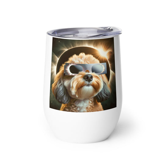 Cavapoo Eclipse- Wine tumbler v2