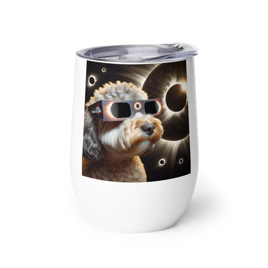 Cockapoo Eclipse- Wine tumbler