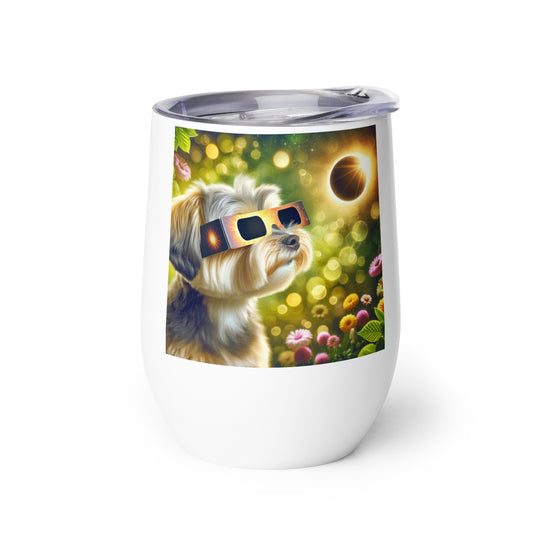 Morkie Eclipse- Wine tumbler