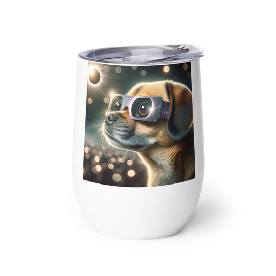 Puggle Eclipse- Wine tumbler