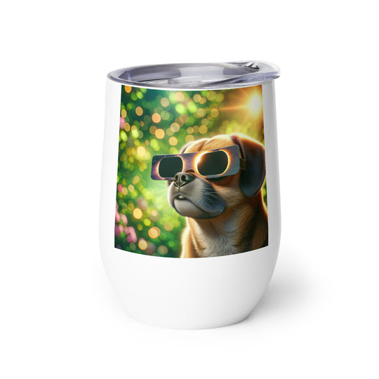 Puggle Eclipse- Wine tumbler v2