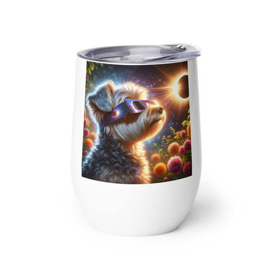 Yorkipoo Eclipse- Wine tumbler