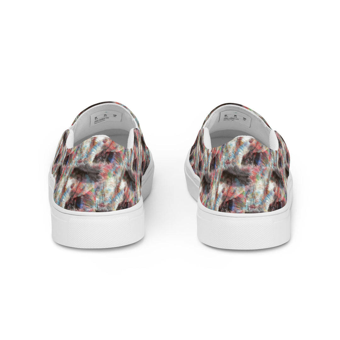Women’s slip-on canvas shoes - Elephant