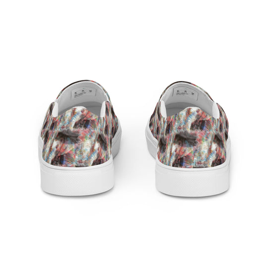 Women’s slip-on canvas shoes - Elephant