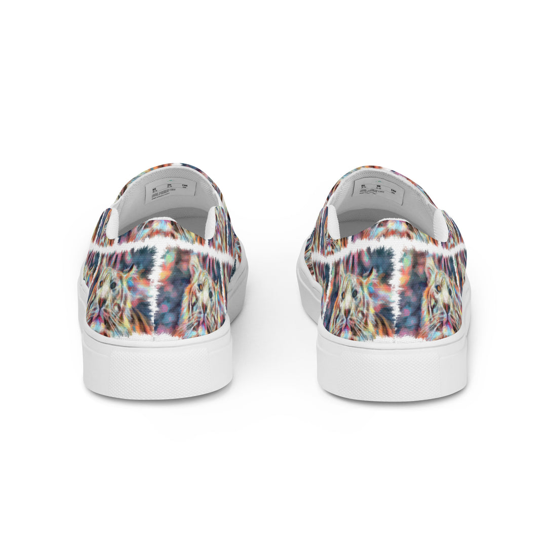 Women’s slip-on canvas shoes - Tiger
