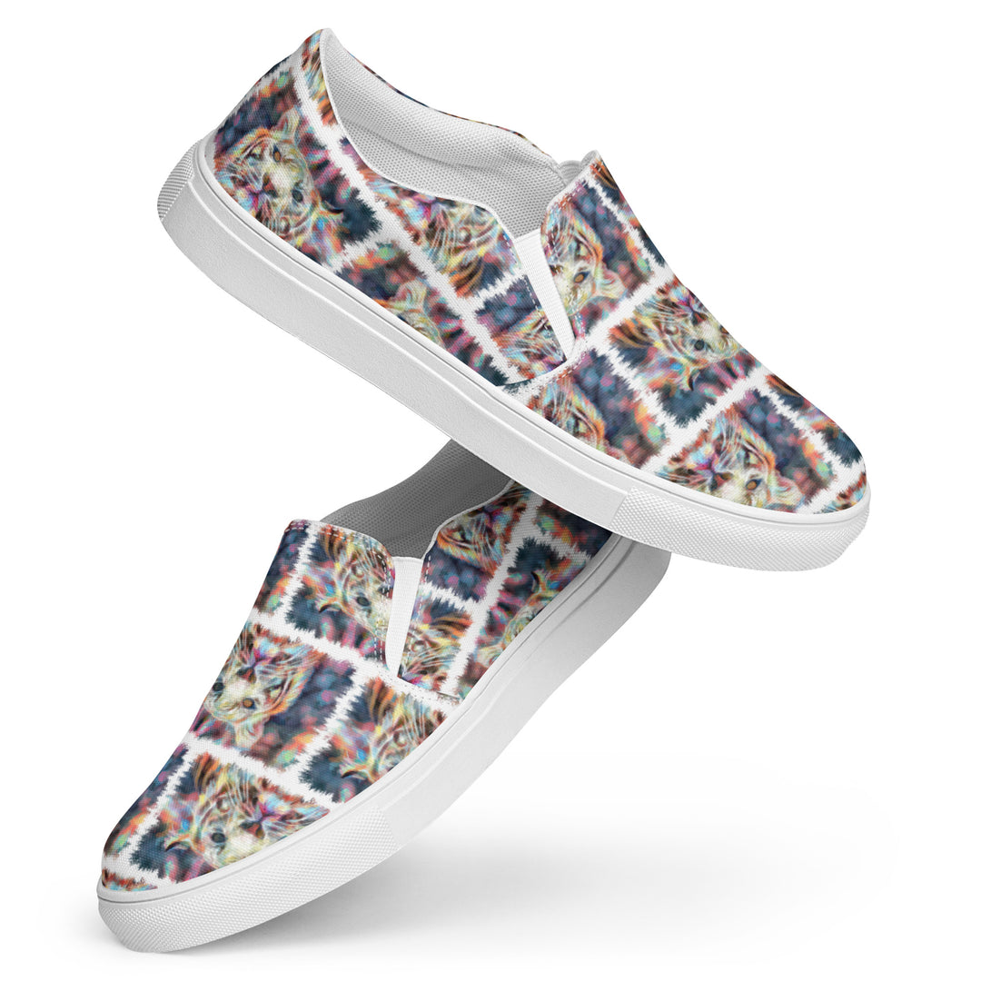 Women’s slip-on canvas shoes - Tiger