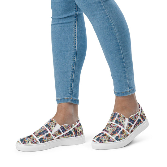 Women’s slip-on canvas shoes - Tiger
