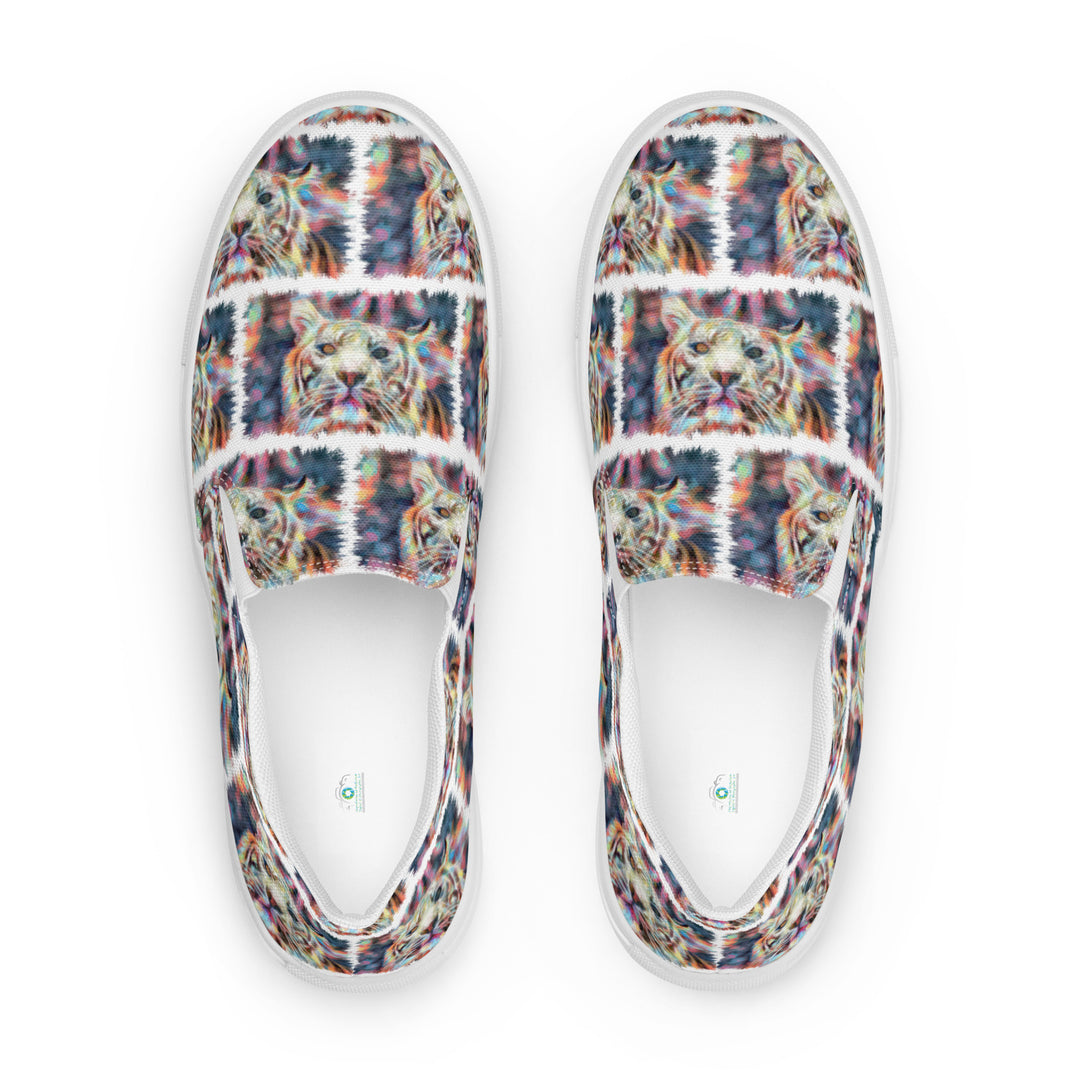 Women’s slip-on canvas shoes - Tiger