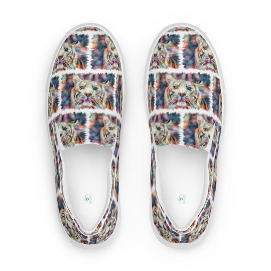 Women’s slip-on canvas shoes - Tiger