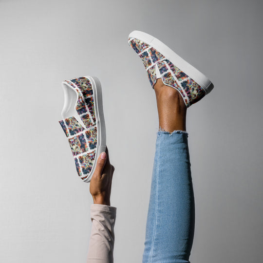 Women’s slip-on canvas shoes - Tiger