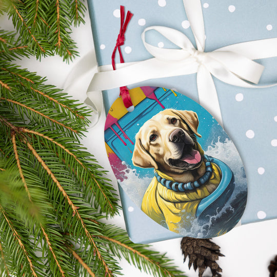 Wooden ornaments-Labrador Retriever