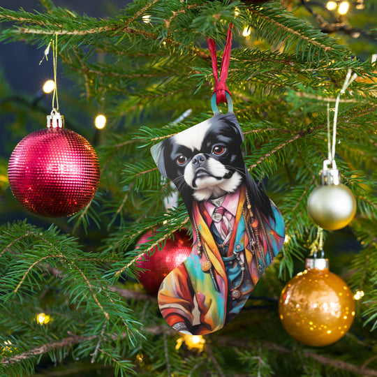 Wooden ornaments-Japanese Chin