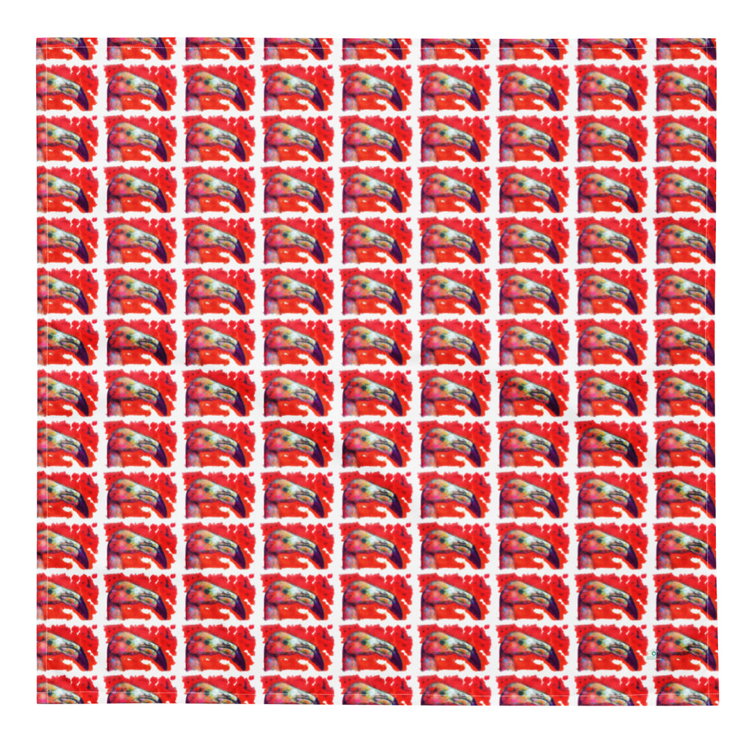 All-over print bandana - Flamingo