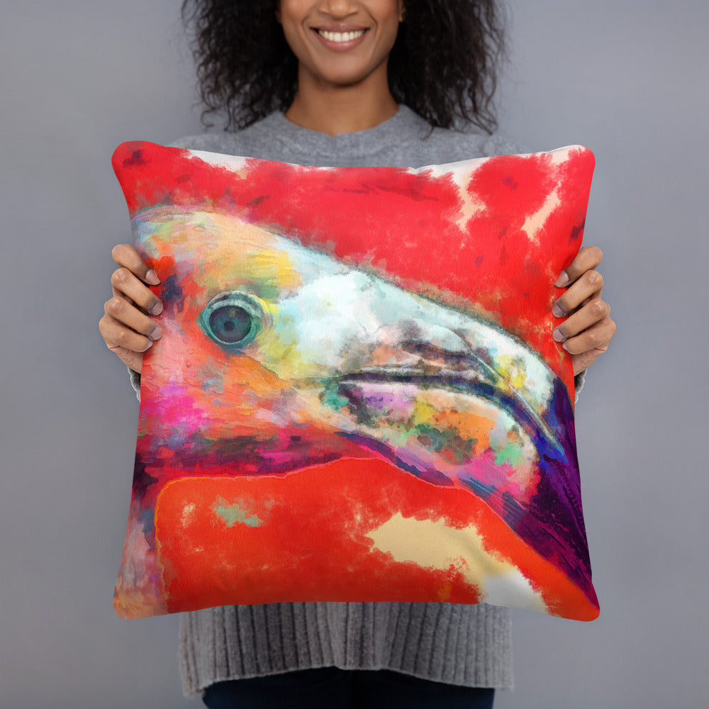 Basic Pillow - Flamingo