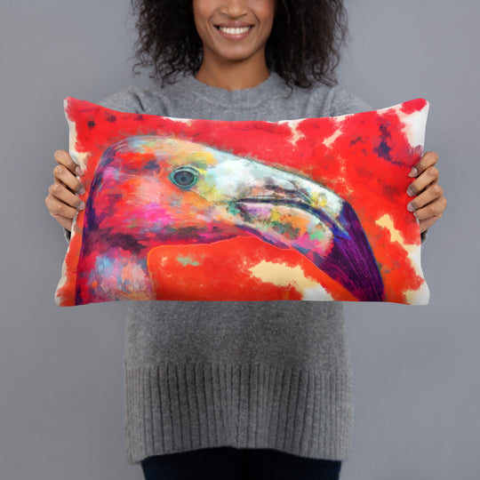 Basic Pillow - Flamingo