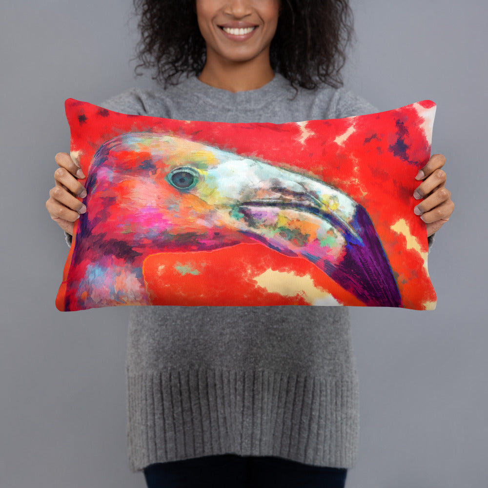 Basic Pillow - Flamingo