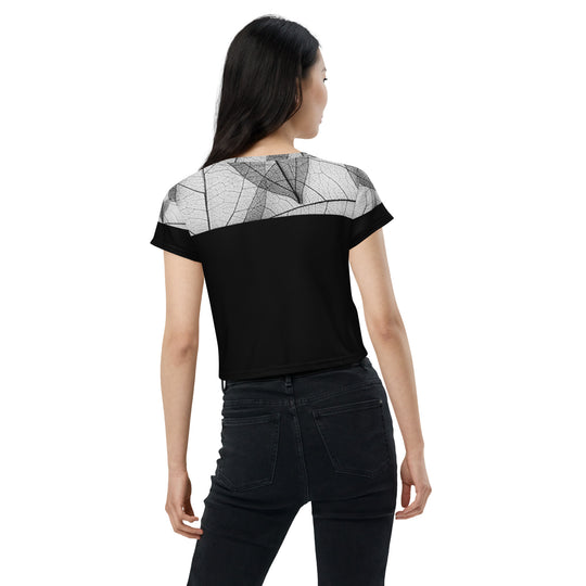 All-Over Print Crop Tee - PID