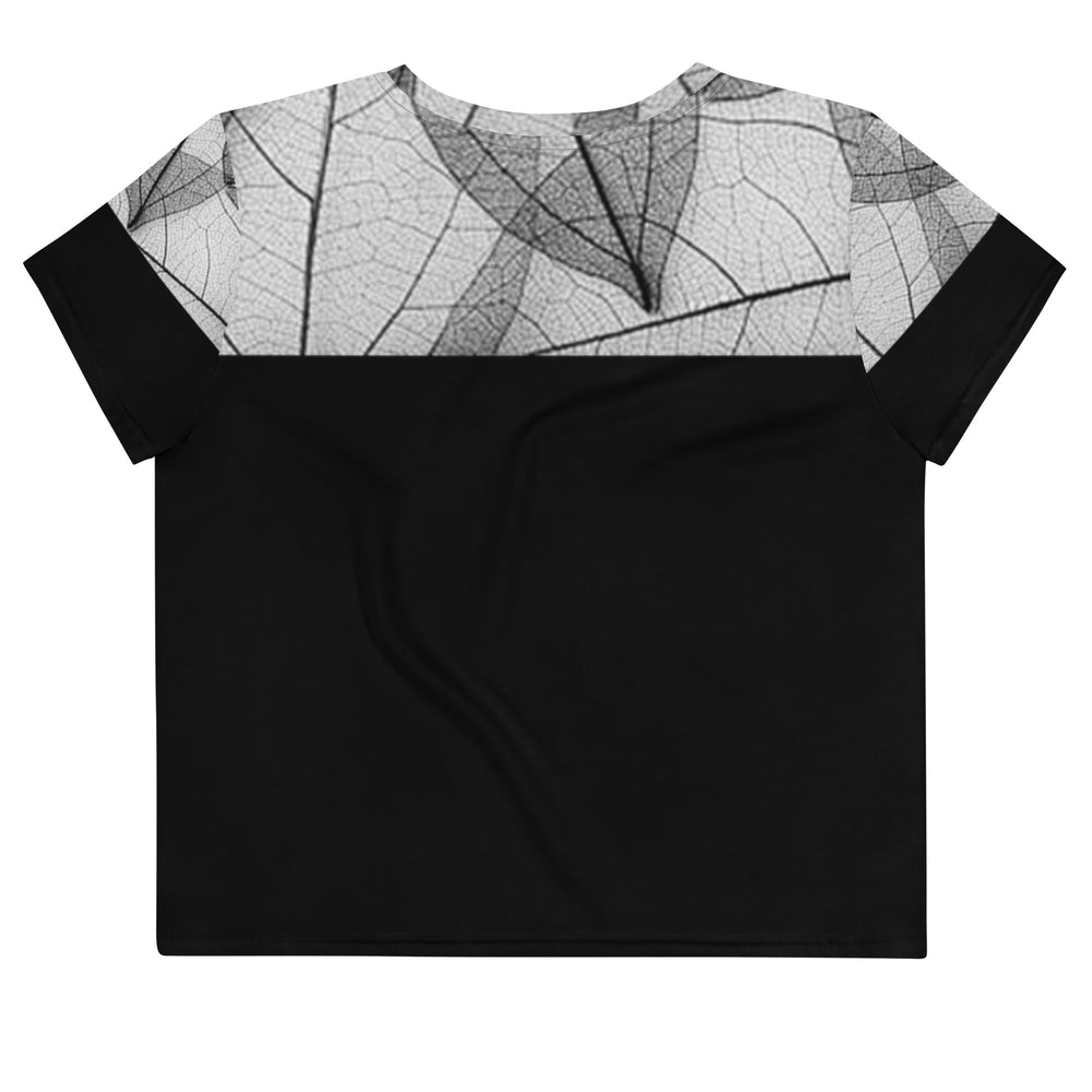 All-Over Print Crop Tee - PID