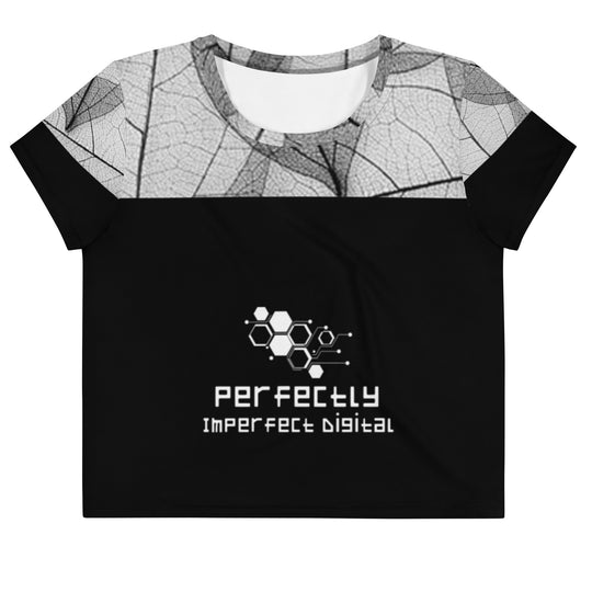 All-Over Print Crop Tee - PID