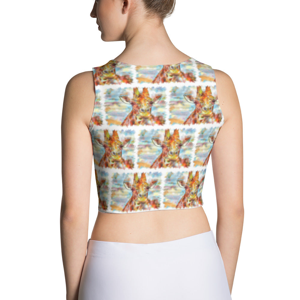 Crop Top - Giraffe