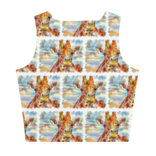 Crop Top - Giraffe