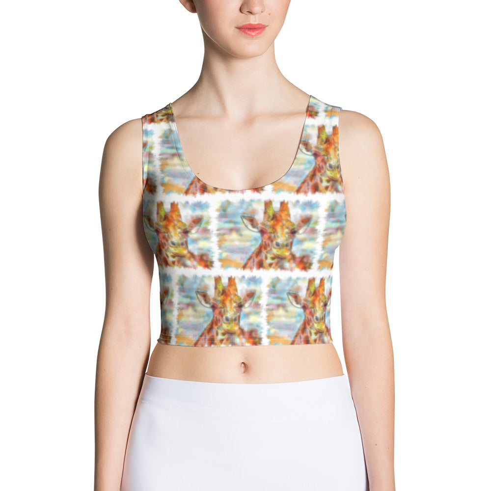 Crop Top - Giraffe