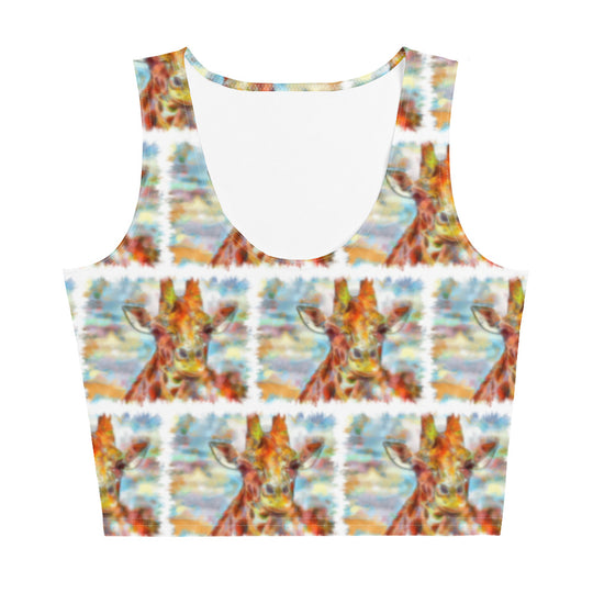 Crop Top - Giraffe