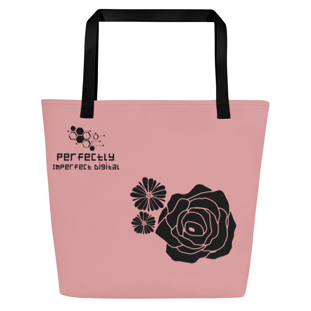All-Over Print Large Tote Bag - PID