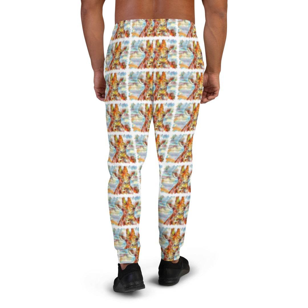 Men's Joggers - Giraffe