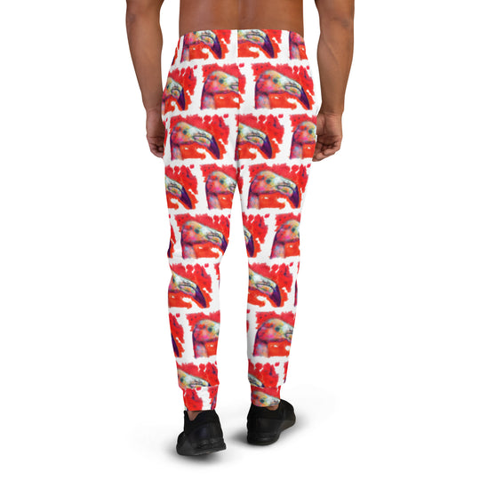 Men's Joggers - Flamingo