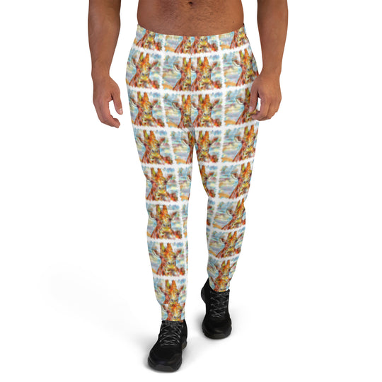 Men's Joggers - Giraffe