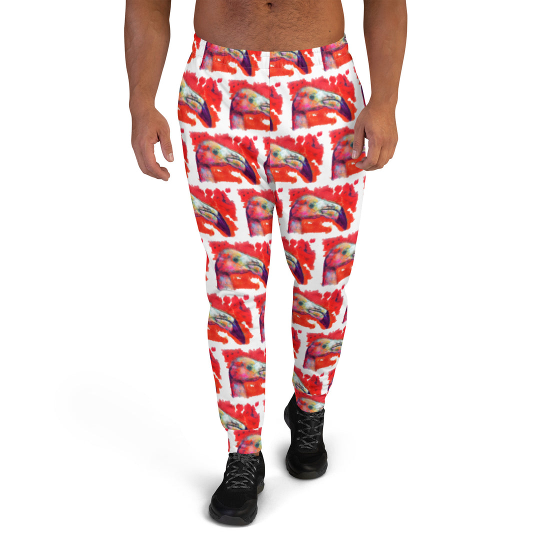 Men's Joggers - Flamingo
