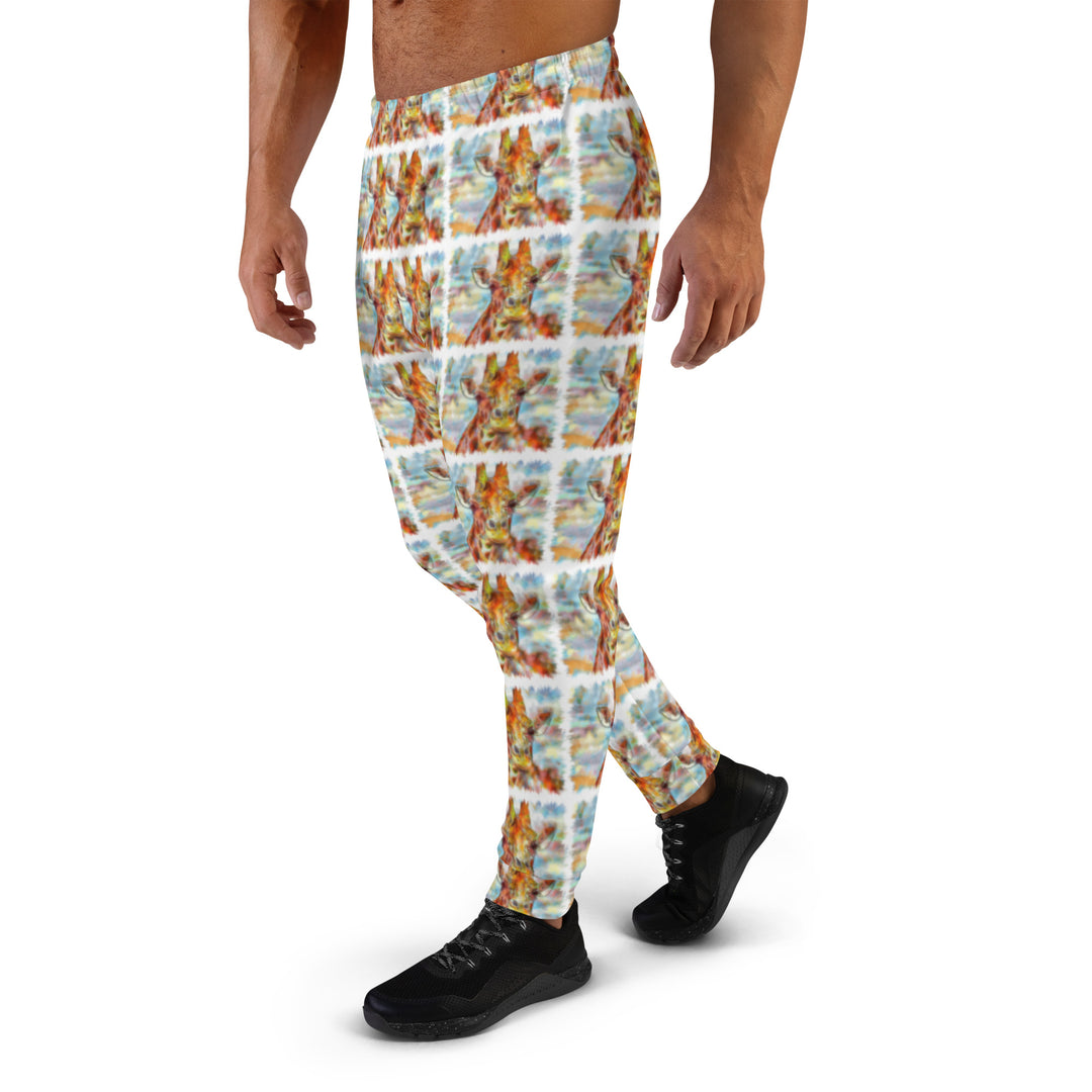 Men's Joggers - Giraffe