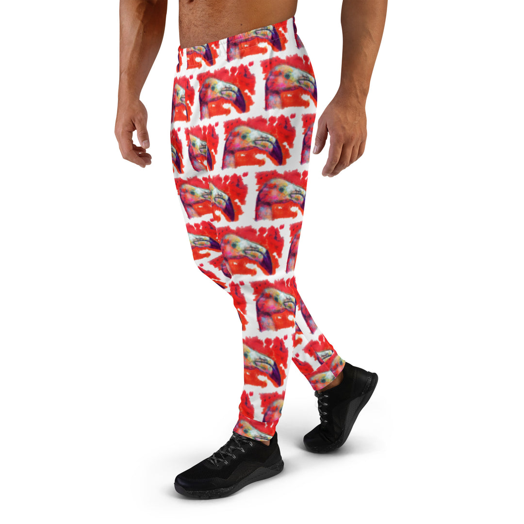 Men's Joggers - Flamingo