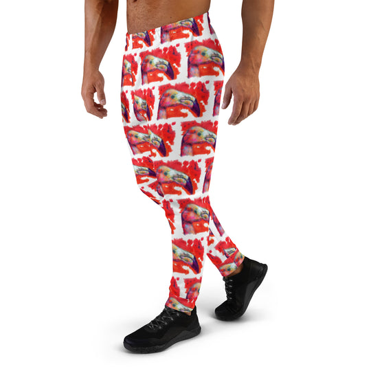 Men's Joggers - Flamingo