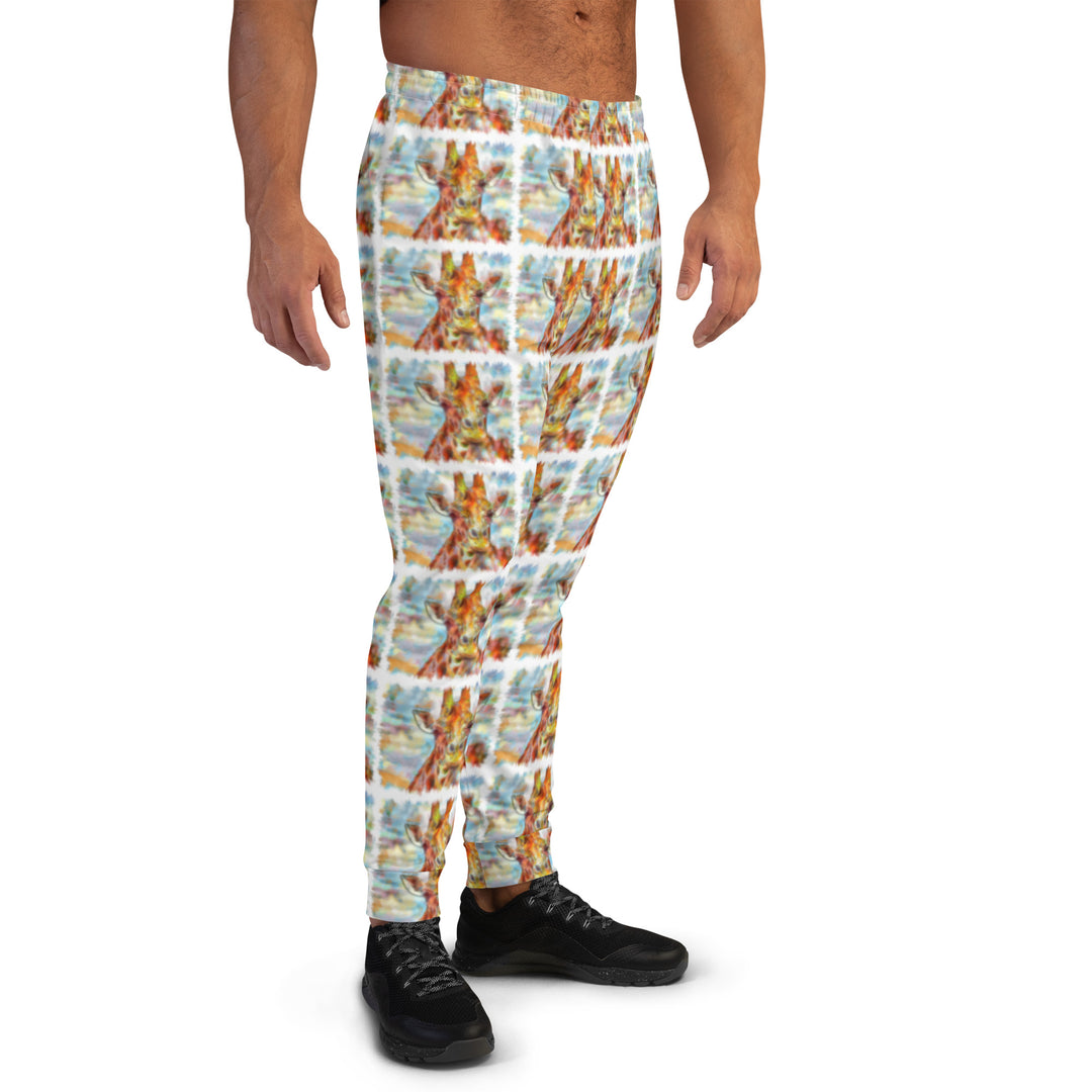 Men's Joggers - Giraffe