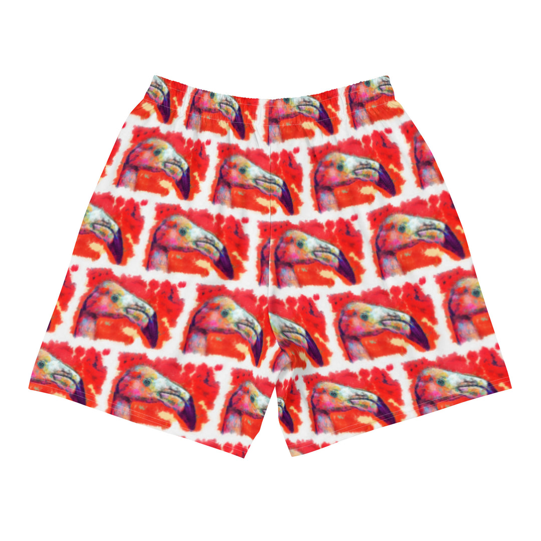 Men's Recycled Athletic Shorts - Flamingo