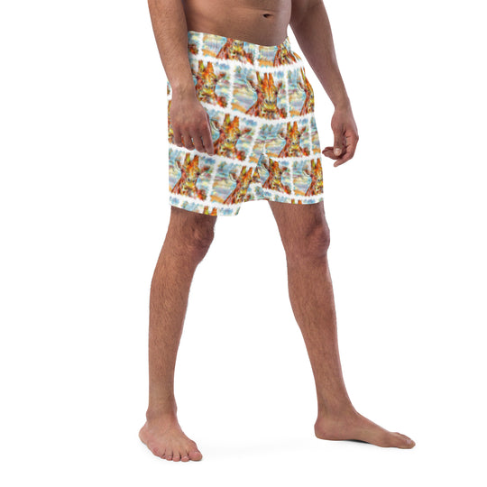 Men's swim trunks - Giraffe
