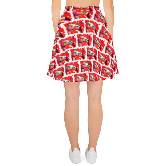 Skater Skirt - Flamingo
