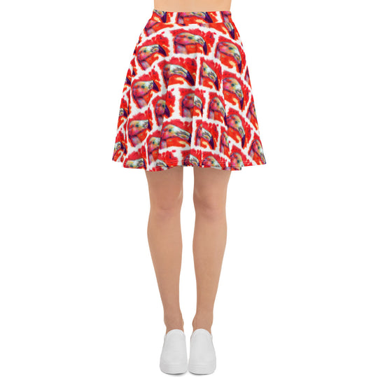 Skater Skirt - Flamingo