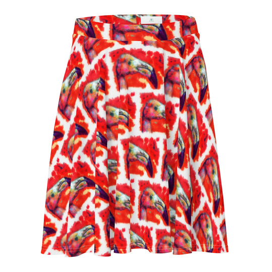 Skater Skirt - Flamingo