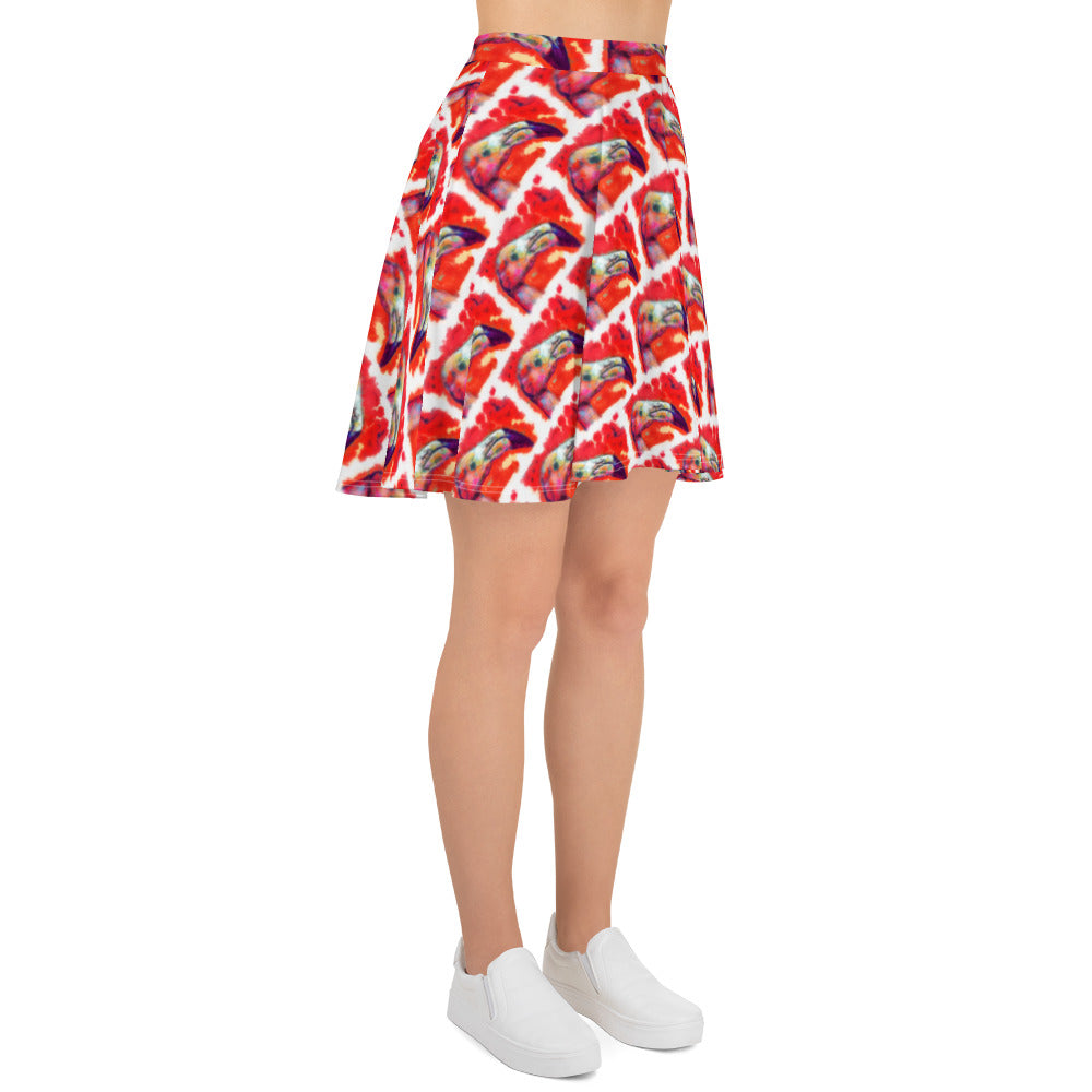 Skater Skirt - Flamingo