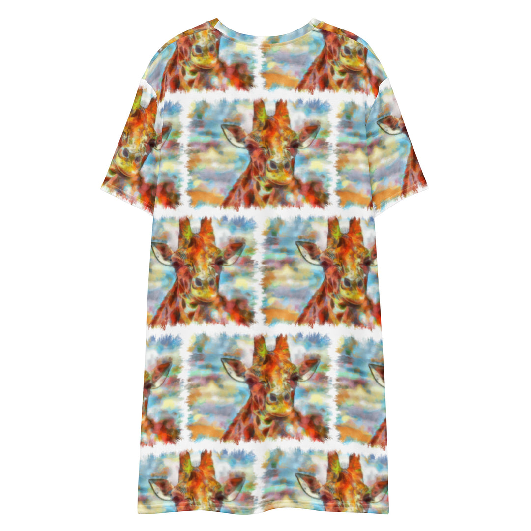 T-shirt dress - Giraffe