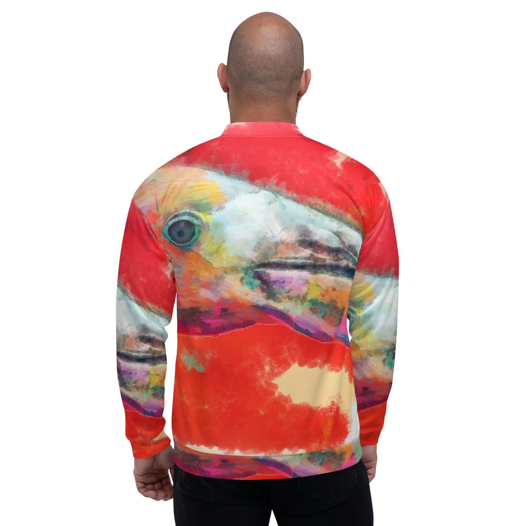 Unisex Bomber Jacket - Flamingo