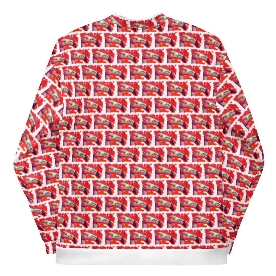 Unisex Bomber Jacket - Flamingo v2