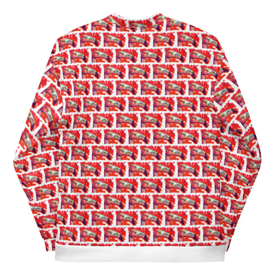 Unisex Bomber Jacket - Flamingo v2