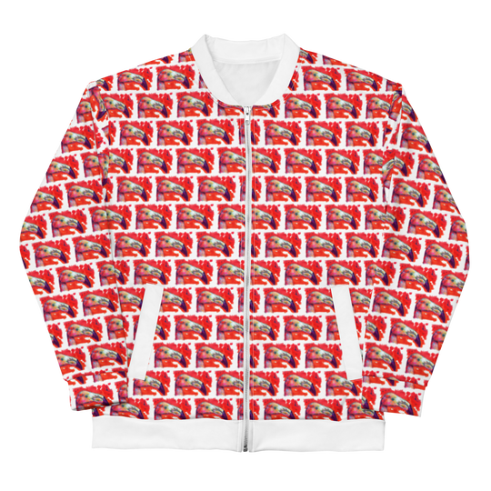 Unisex Bomber Jacket - Flamingo v3