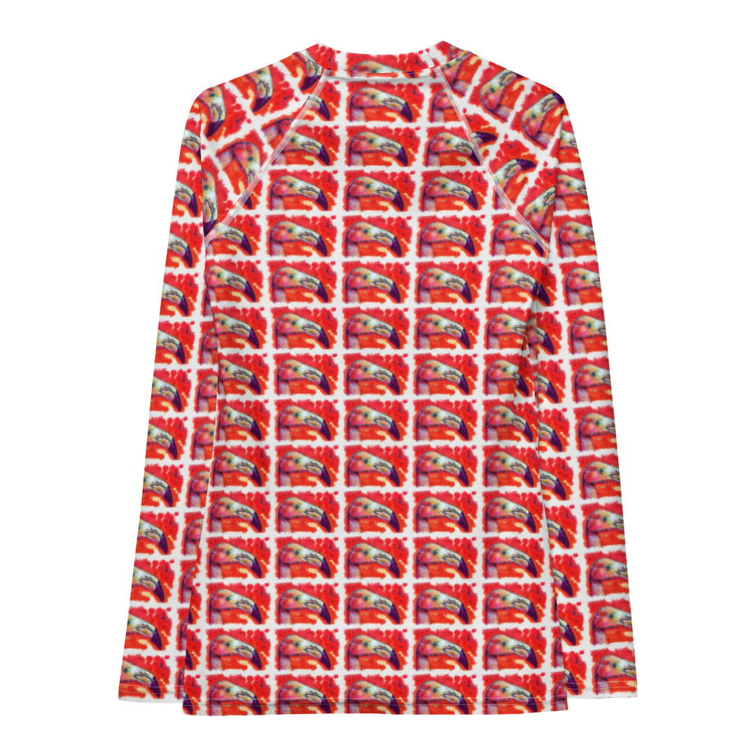Women's Rash Guard - Flamingo